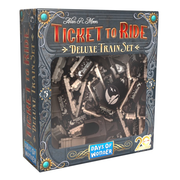 Ticket to ride, set accesorii Editie Deluxe Aniversara 20 ani, diverse culori varsta 8-9 ani ,9-12 ani ,12-14 ani ,14-18 ani ,18+, Unisex [6]