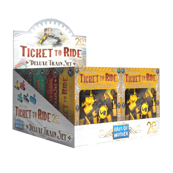Ticket to ride, set accesorii Editie Deluxe Aniversara 20 ani, diverse culori varsta 8-9 ani ,9-12 ani ,12-14 ani ,14-18 ani ,18+, Unisex [3]