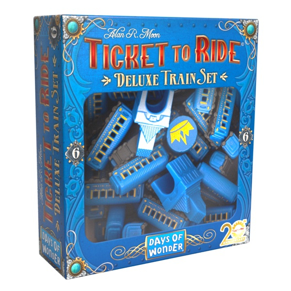 Ticket to ride, set accesorii Editie Deluxe Aniversara 20 ani, diverse culori varsta 8-9 ani ,9-12 ani ,12-14 ani ,14-18 ani ,18+, Unisex [4]