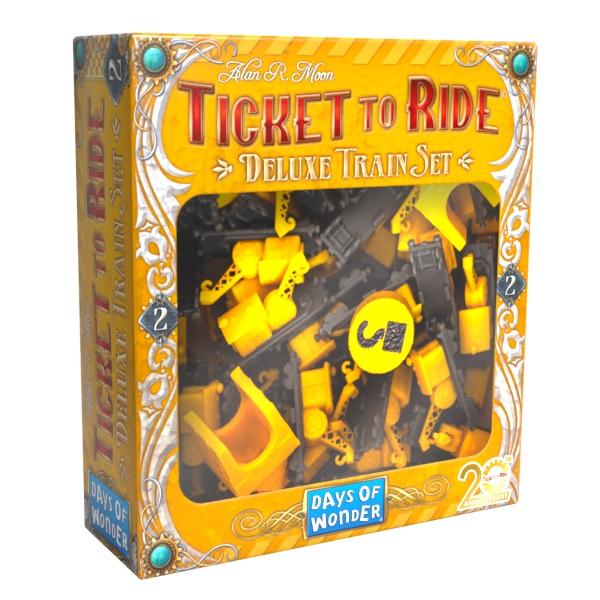 Ticket to ride, set accesorii Editie Deluxe Aniversara 20 ani, diverse culori varsta 8-9 ani ,9-12 ani ,12-14 ani ,14-18 ani ,18+, Unisex [7]