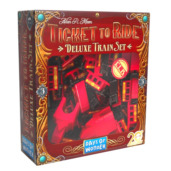 Ticket to ride, set accesorii Editie Deluxe Aniversara 20 ani, diverse culori varsta 8-9 ani ,9-12 ani ,12-14 ani ,14-18 ani ,18+, Unisex [8]