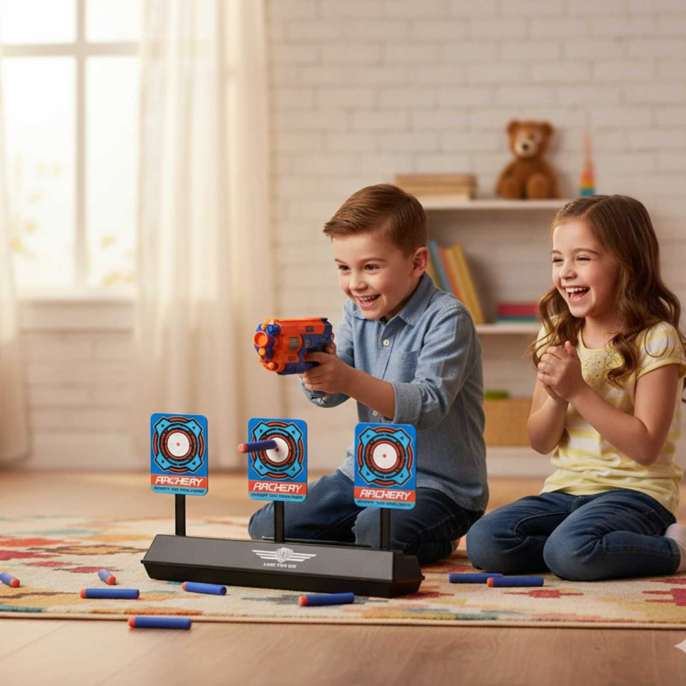 Tinta electronica copii cu 3 tinte digitale, contor scor si efecte sonore [9]