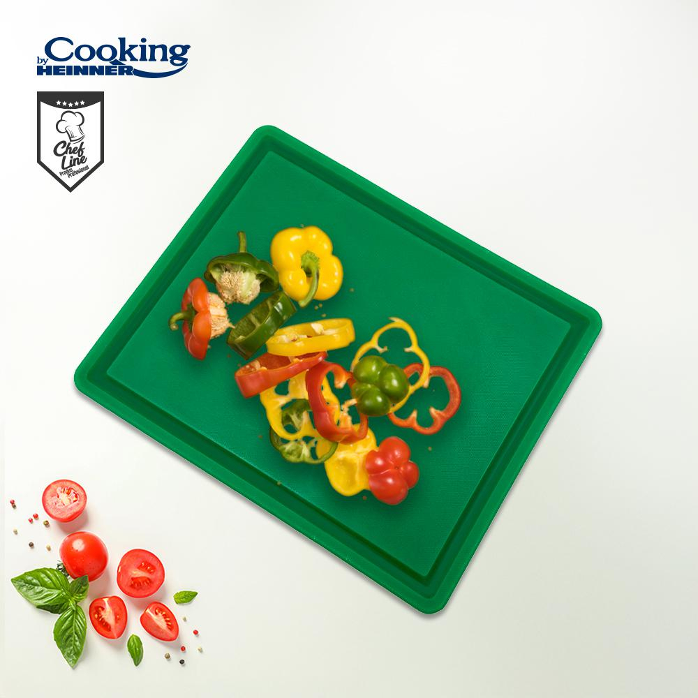 Tocator sant gn1/2,26.5x32.5x2 cm, verde, cooking by heinner [2]