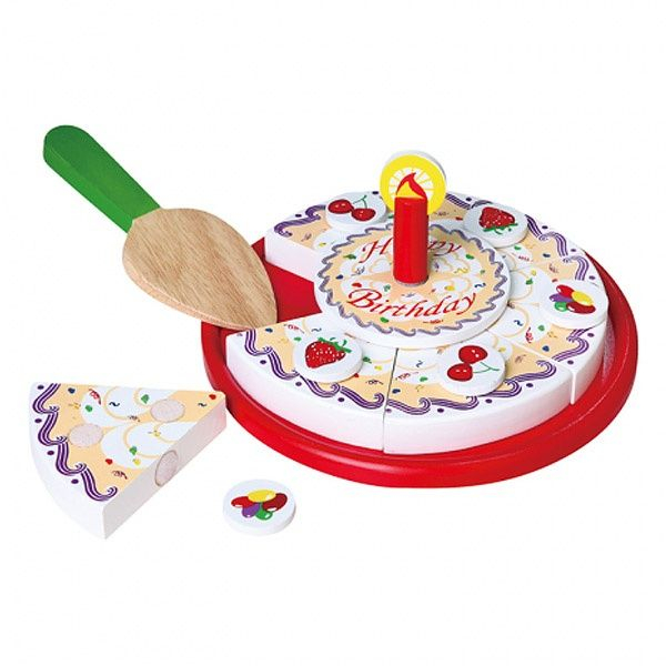 Tort feliabil din lemn, Viga Toys [2]