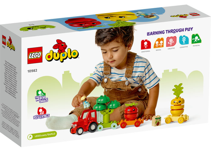 LEGO Duplo: Primul meu tractorcu fructe si legume 10982, 18 luni+, 19 piese, varsta de la 2 ani la 4 ani [5]