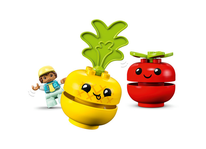 LEGO Duplo: Primul meu tractorcu fructe si legume 10982, 18 luni+, 19 piese, varsta de la 2 ani la 4 ani [4]