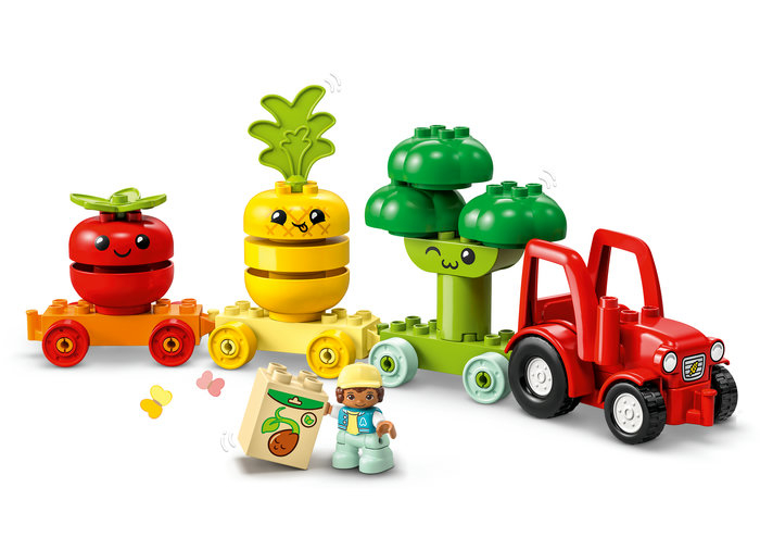 LEGO Duplo: Primul meu tractorcu fructe si legume 10982, 18 luni+, 19 piese, varsta de la 2 ani la 4 ani [2]