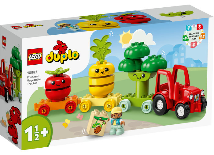 LEGO Duplo: Primul meu tractorcu fructe si legume 10982, 18 luni+, 19 piese, varsta de la 2 ani la 4 ani [3]