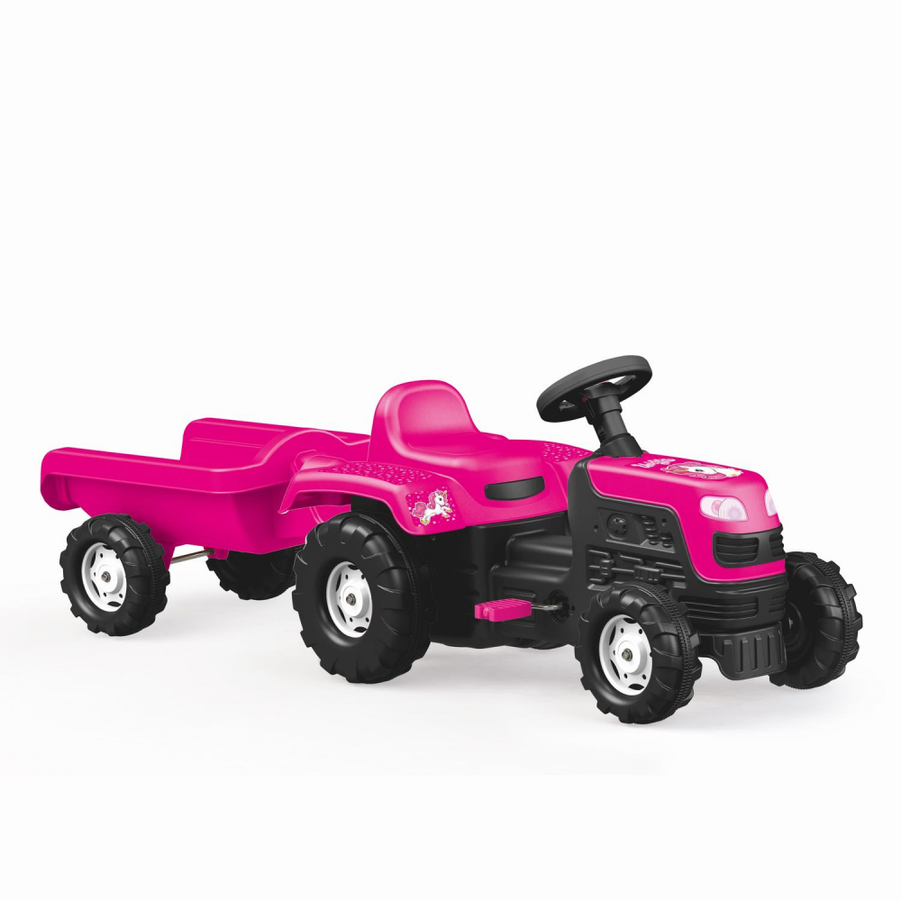 Tractor cu pedale si remorca - Unicorn [2]