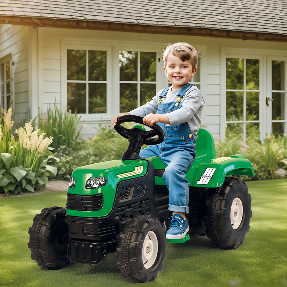 Tractor cu pedale - Verde [2]