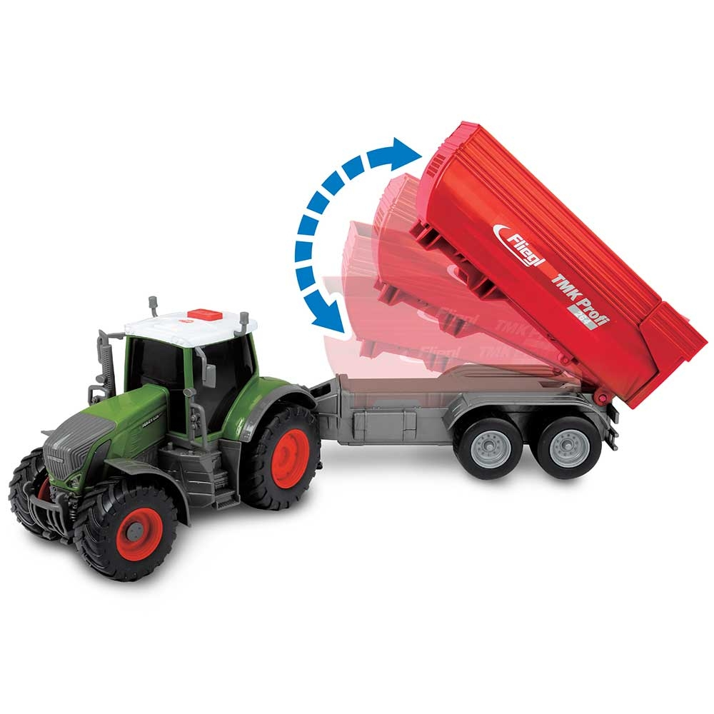 Tractor Dickie Toys Fendt 939 Vario cu remorca 41 cm [8]