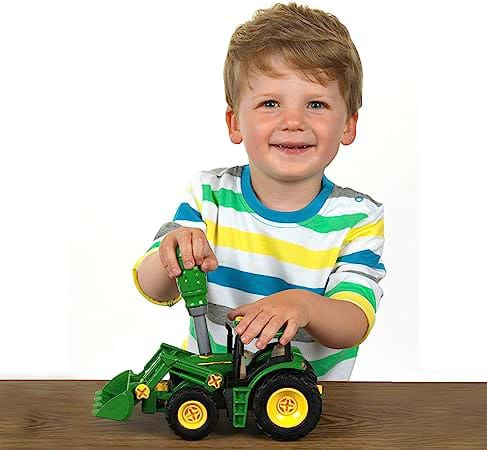 Jucarie Tractor John Deere, 24.5 x 9.5 x 12 cm, Klein [2]