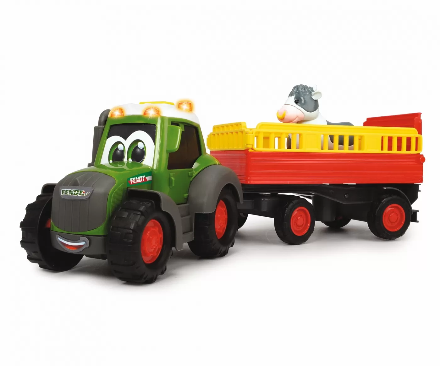 Tractoras cu remorca pentru animale cu figurina vacuta [7]