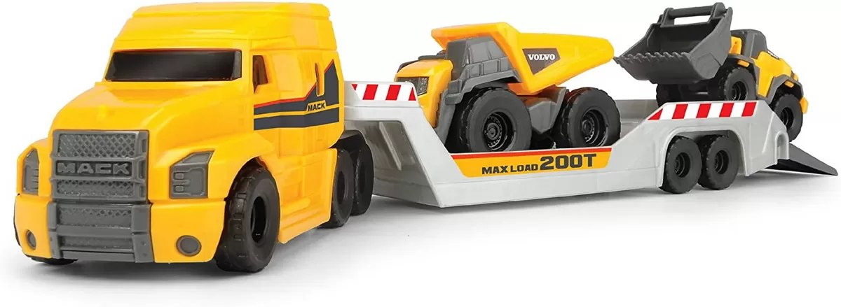 Trailer volvo mack cu basculanta si tractor [2]