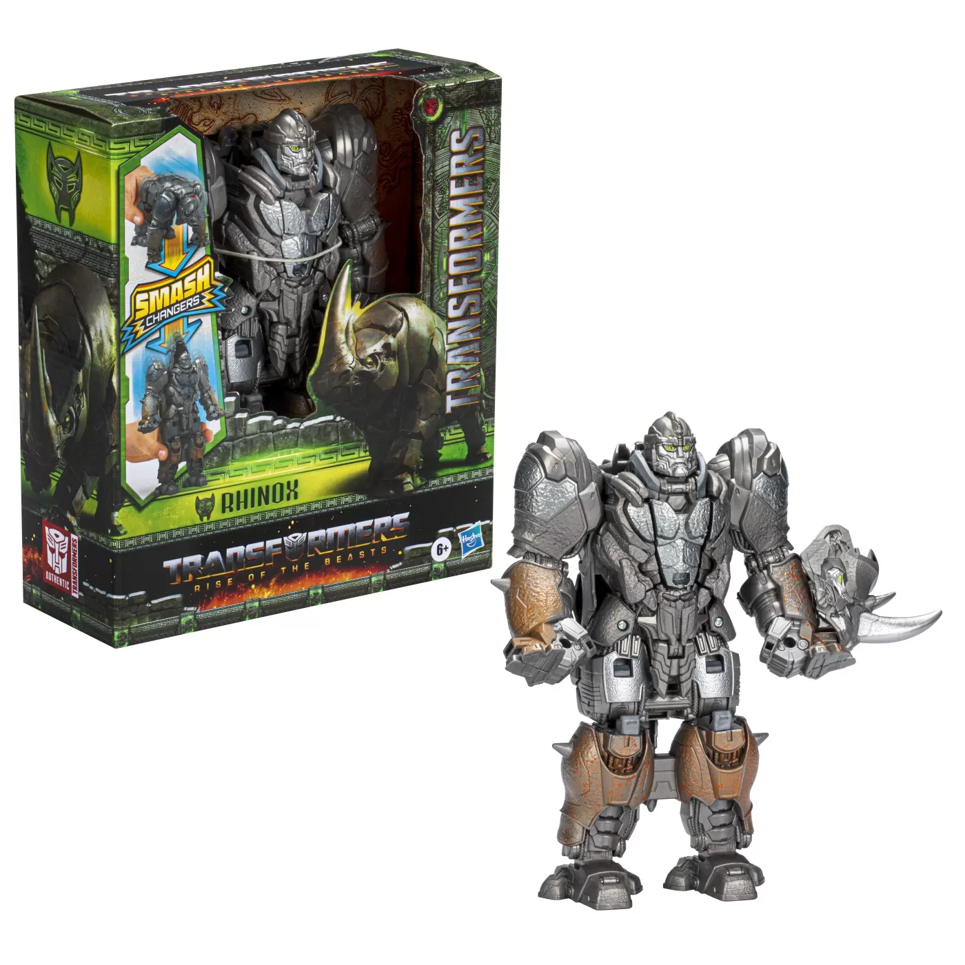 Transformers 7 smash changers figurina rhinox 23cm, varsta de la 6 ani la 12 ani [7]