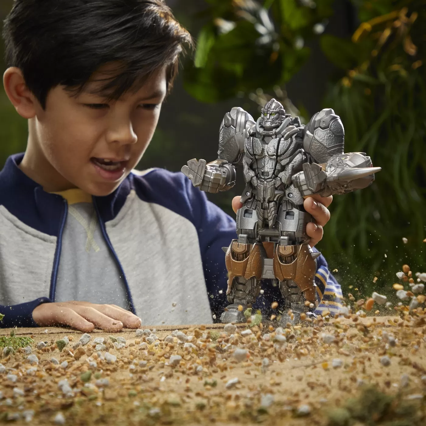 Transformers 7 smash changers figurina rhinox 23cm, varsta de la 6 ani la 12 ani [4]