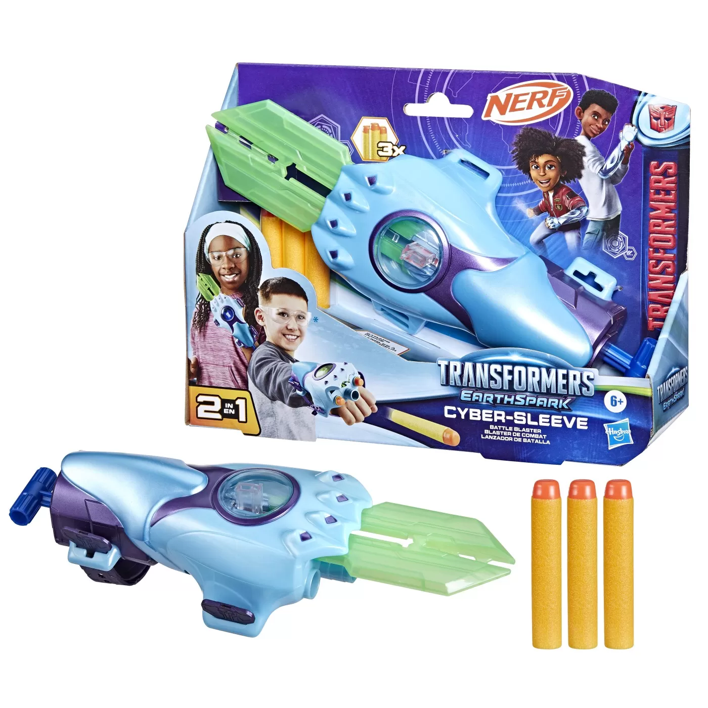 Transformers earthspark blaster cyber sleeve, varsta de la 6 ani la 12 ani [4]