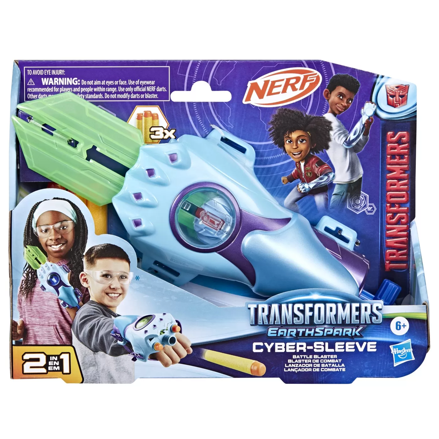 Transformers earthspark blaster cyber sleeve, varsta de la 6 ani la 12 ani [1]