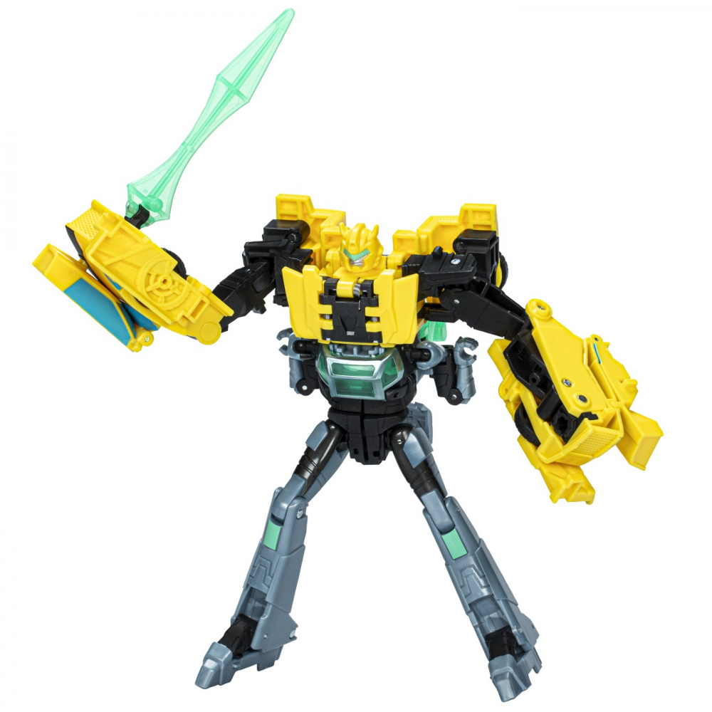 Transformers earthspark set 2 figurine bumblebee si mo malto, varsta de la 6 ani la 12 ani [6]