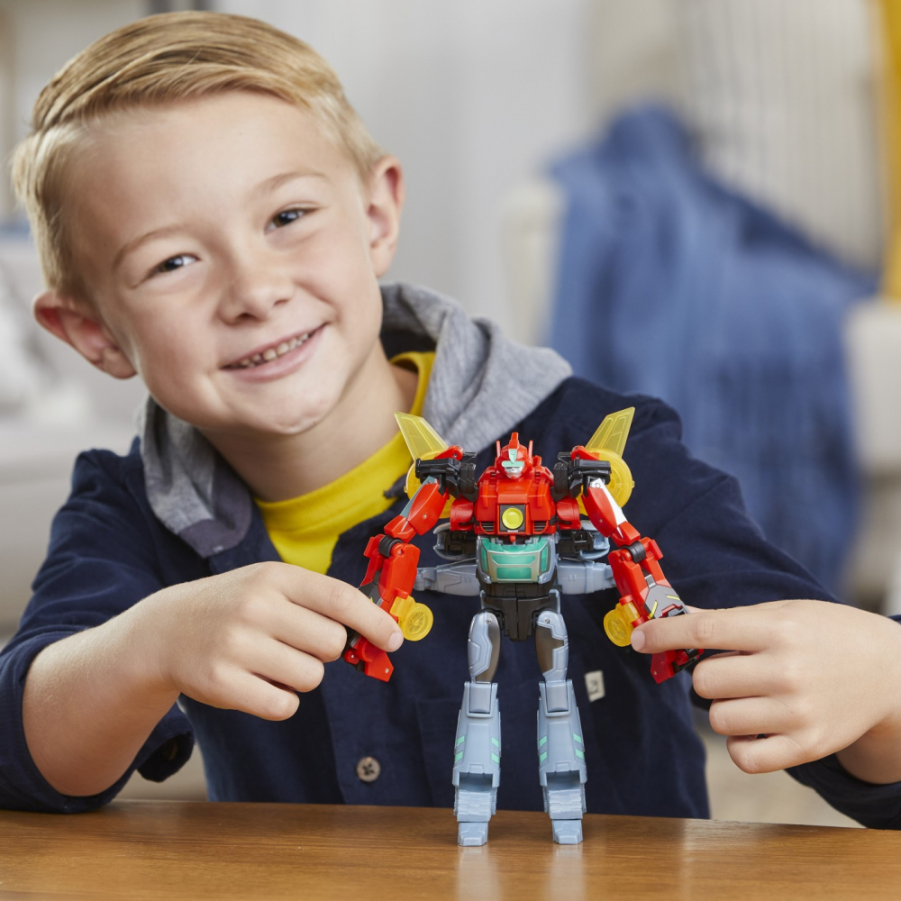 Transformers earthspark set 2 figurine terran twitch si robby malto, varsta de la 6 ani la 12 ani [5]