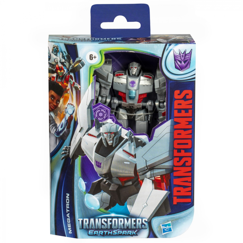 Transformers figurina earthspark deluxe megatron 12.5cm, varsta de la 6 ani la 12 ani [1]