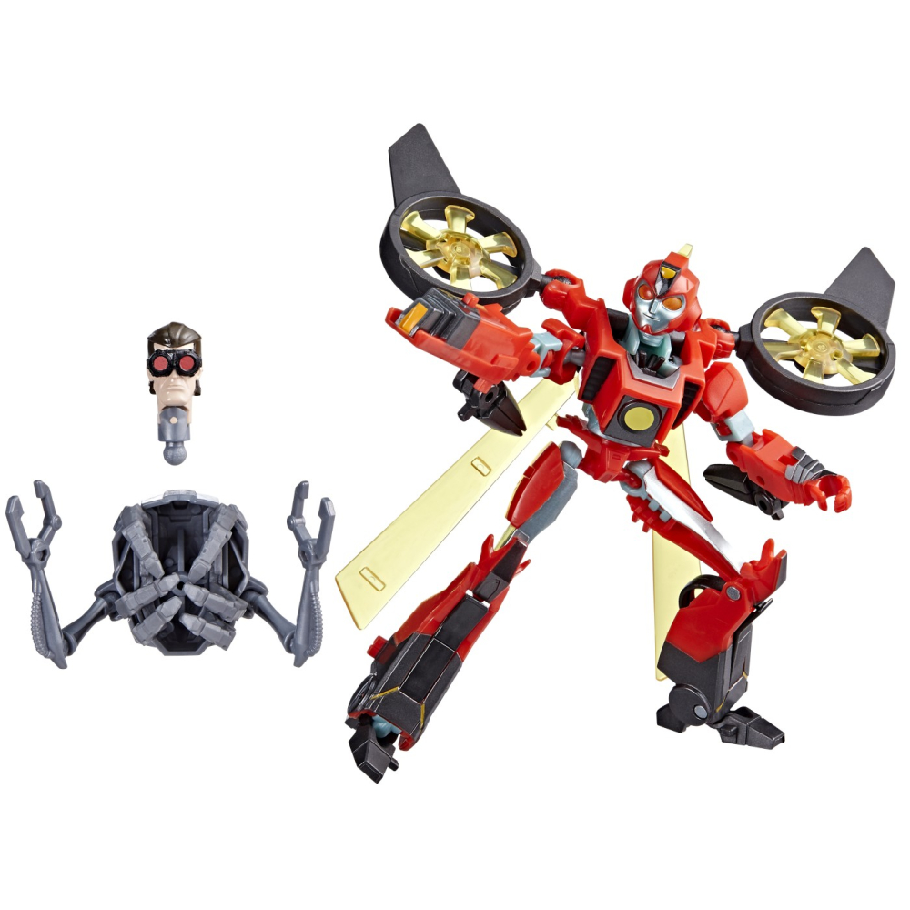 Transformers figurina earthspark deluxe terran twitch 12.5cm [3]