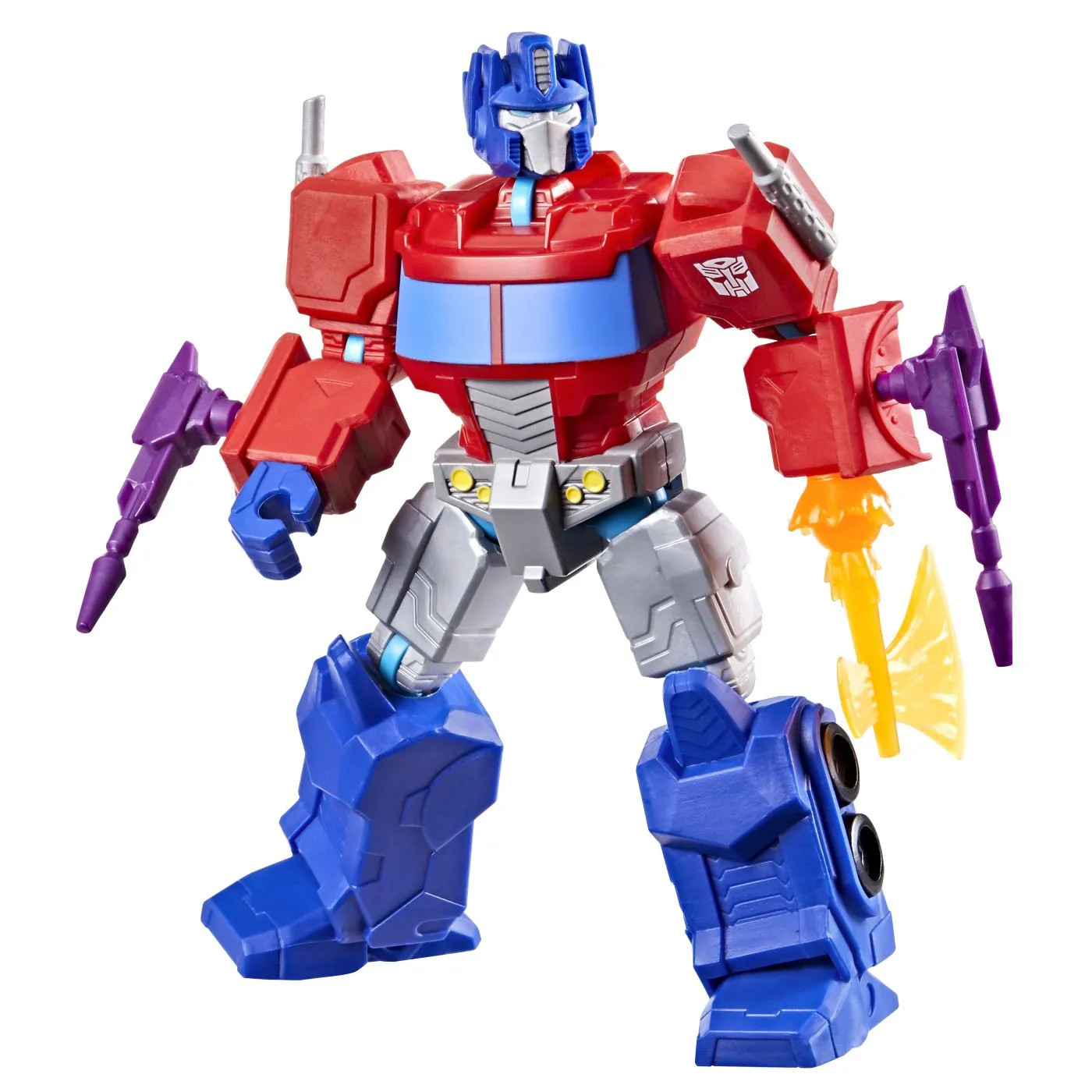 Transformers mix mashers set figurina optimus prime 12cm si accesorii, copii 4 ani pana la 8 ani [6]