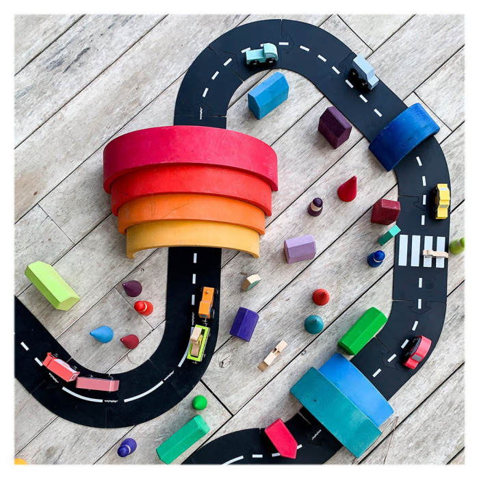 Traseu auto Waytoplay, Ringroad, 12 piese, 3+ ani [2]