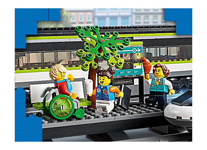 LEGO City: Tren expres de pasageri 60337, 7 ani+, 764 piese, varsta de la 7 ani la +15 ani [3]
