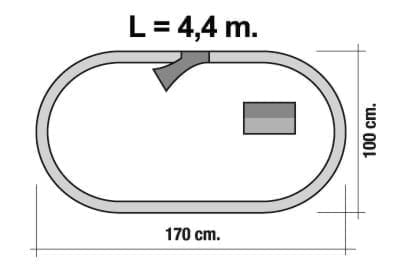Trenulet electric calatori Cercanias RENFE 451 metalic, cu lumina si sapca conductor tren [6]
