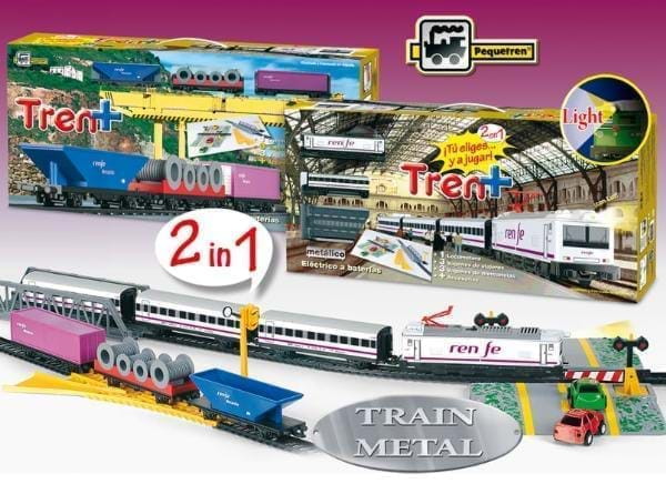 Trenulet electric calatori si vagoane marfa, RENFE Tren+ [2]