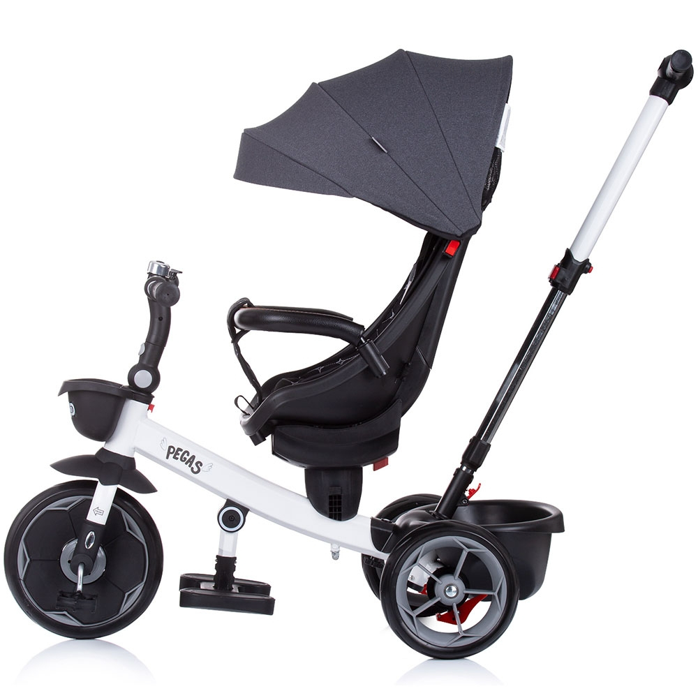 Tricicleta Chipolino Pegas cu sezut reversibil anthracite [8]