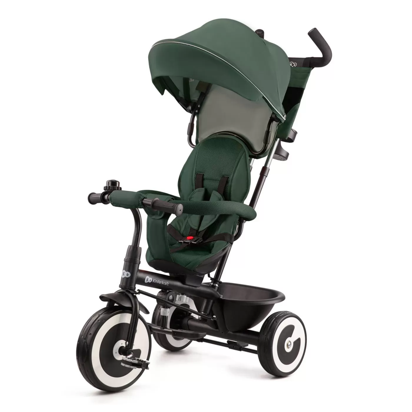 Tricicleta copii, kinderkraft aston, mystic green, varsta de la 9 luni la 5 ani [1]
