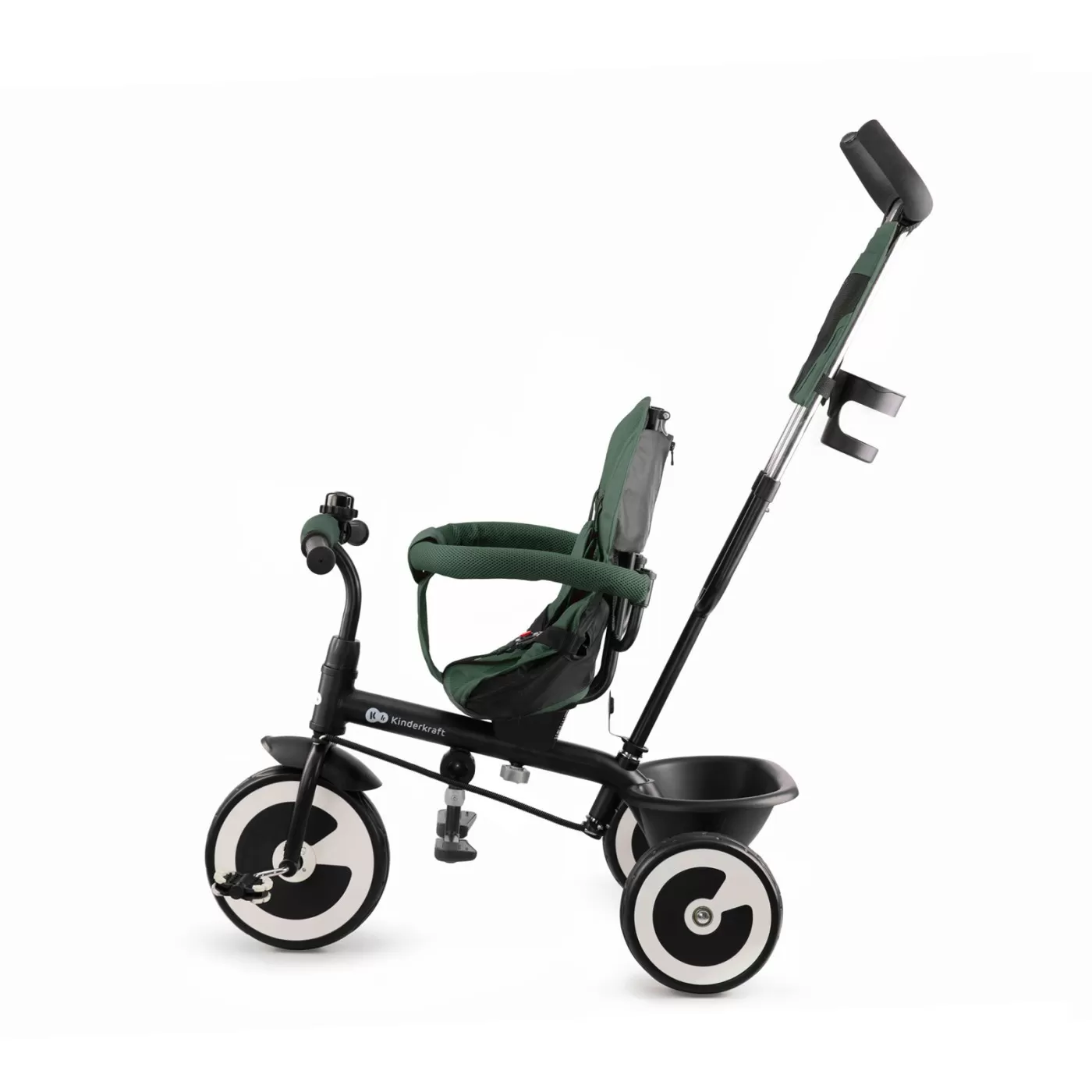 Tricicleta copii, kinderkraft aston, mystic green, varsta de la 9 luni la 5 ani [7]