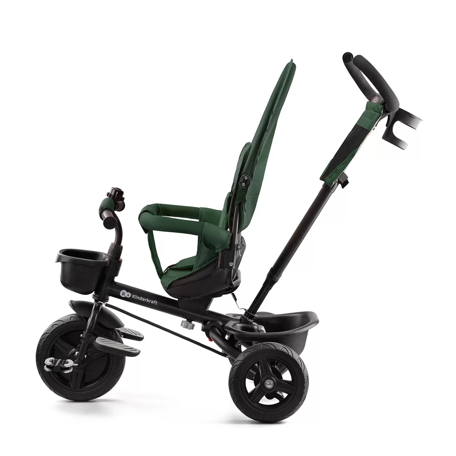 Tricicleta copii kinderkraft aveo, mystic green, varsta de la 9 luni la 5 ani [4]