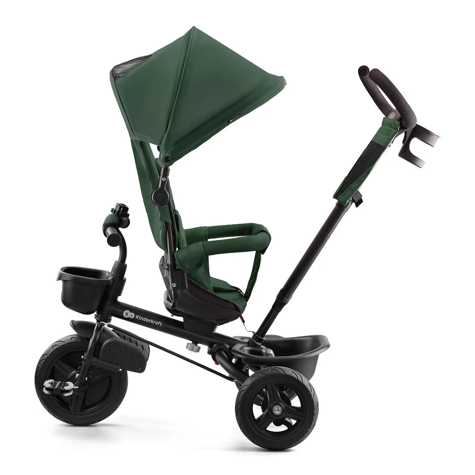 Tricicleta copii kinderkraft aveo, mystic green, varsta de la 9 luni la 5 ani [3]