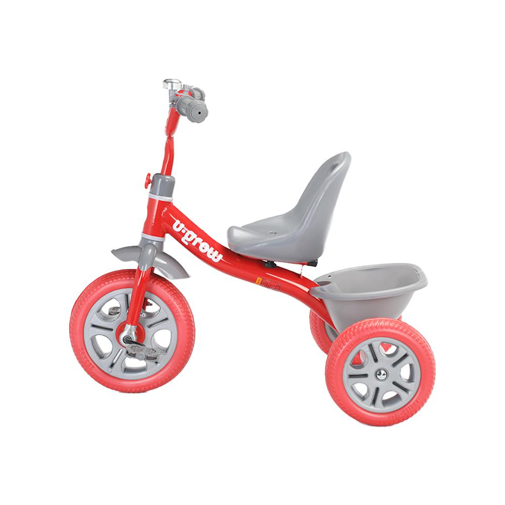 Tricicleta cu pedale u-grow, rosie [2]