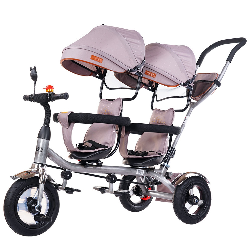 Tricicleta gemeni Chipolino 2Play humus [1]