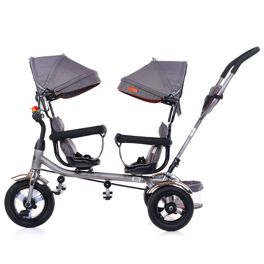 Tricicleta gemeni Chipolino 2Play platinum [3]