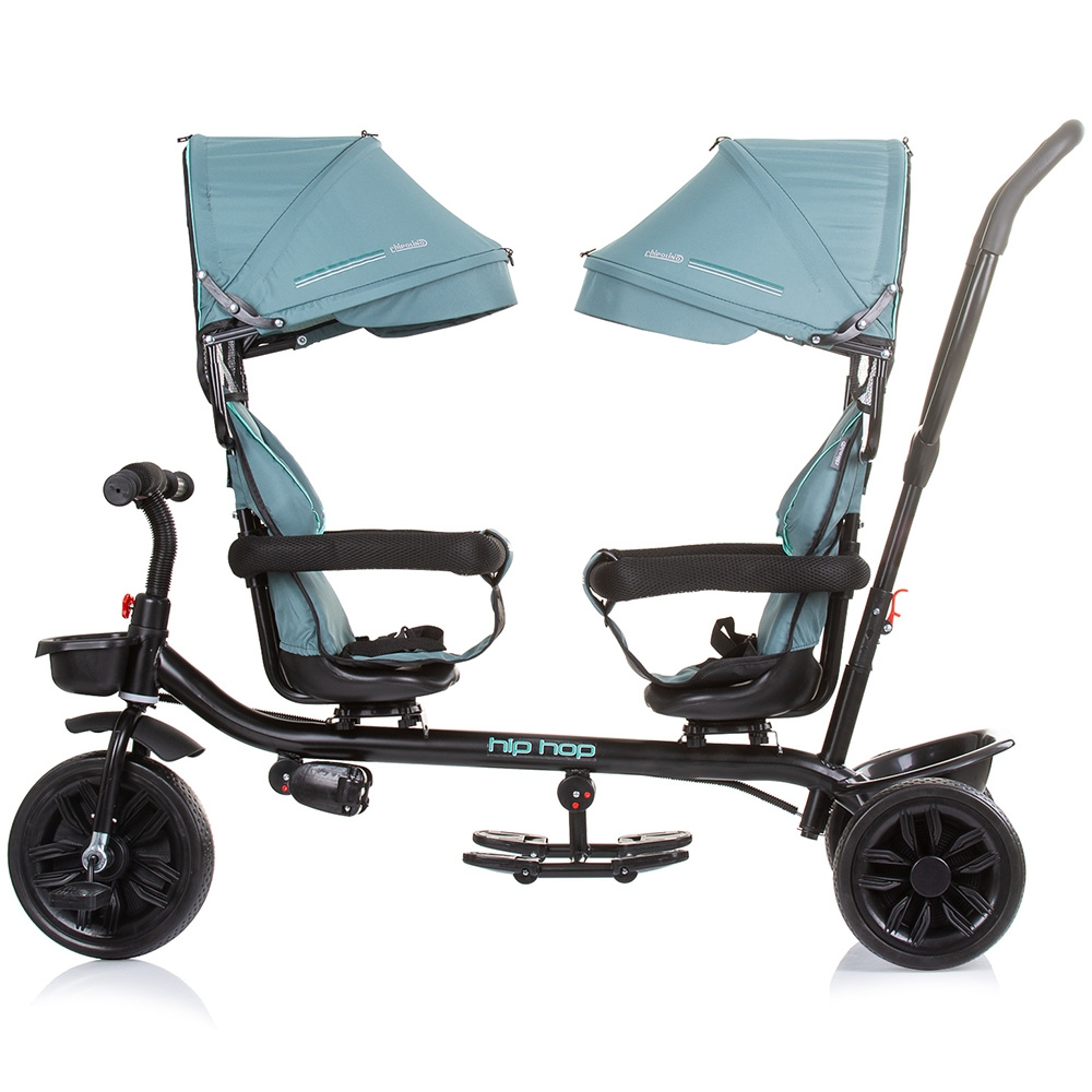 Tricicleta gemeni Chipolino Hip Hop aloe [3]