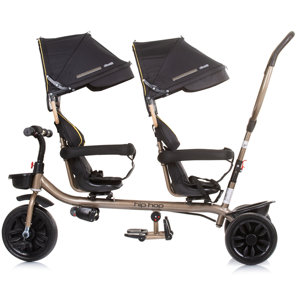 Tricicleta gemeni Chipolino Hip Hop ebony [4]
