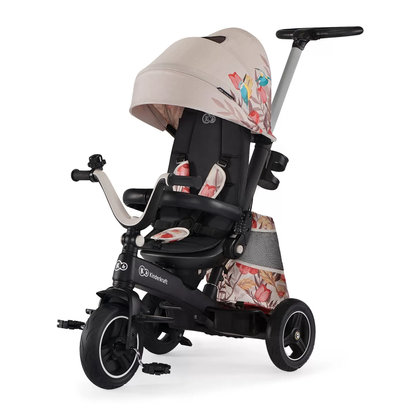 Tricicleta kinderkraft easytwist, bird, varsta de la 9 luni la 5 ani [1]