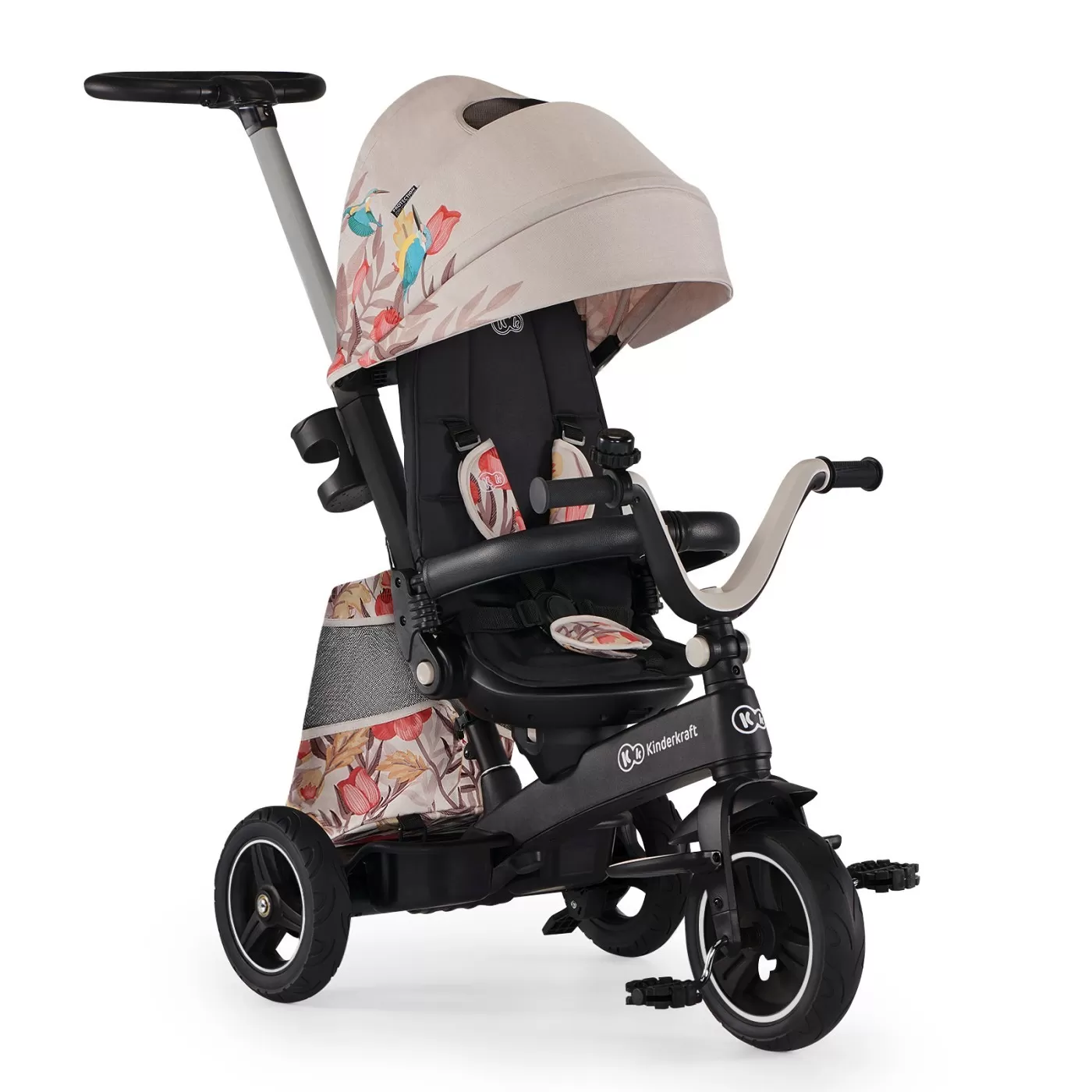 Tricicleta kinderkraft easytwist, bird, varsta de la 9 luni la 5 ani [2]