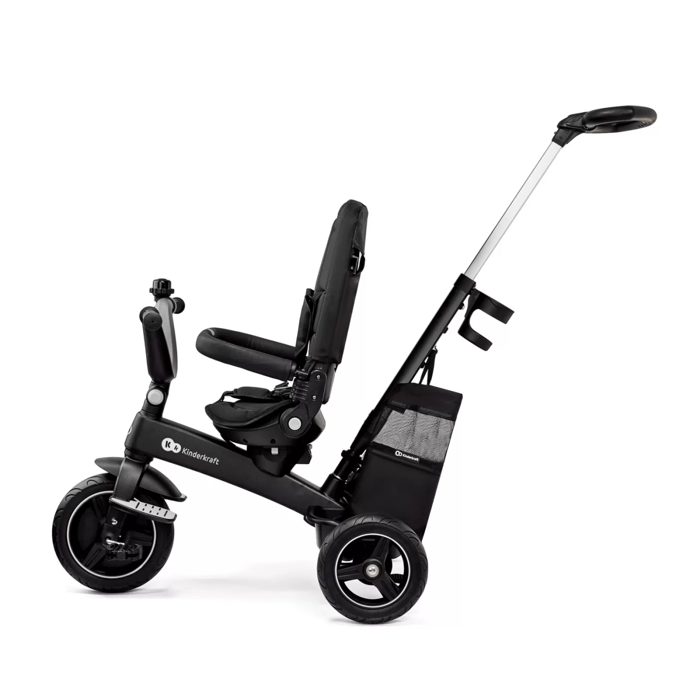 Tricicleta kinderkraft easytwist, black, varsta de la 9 luni la 5 ani [7]