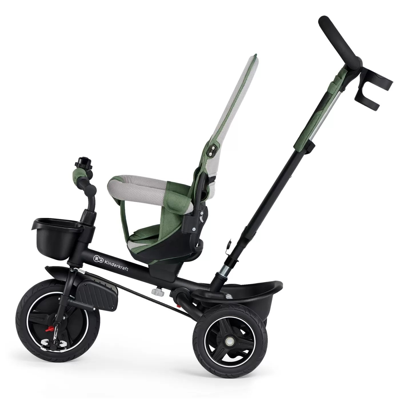 Tricicleta kinderkraft spinstep, green, varsta de la 9 luni la 5 ani [6]