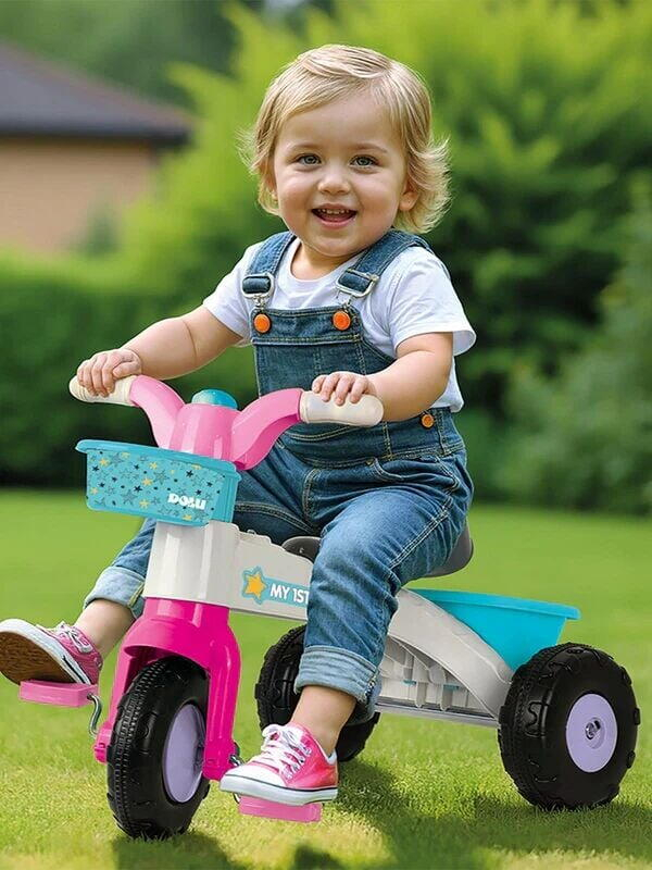Tricicleta roz Dolu My First Trike, cosulete, 2+ [2]