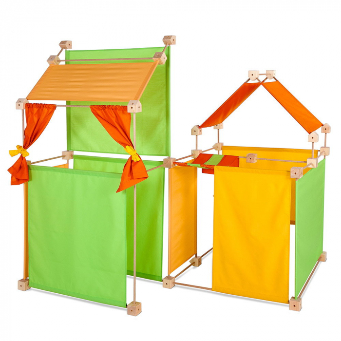 Trigonos MAXI, set modular de constructie, portocaliu [1]