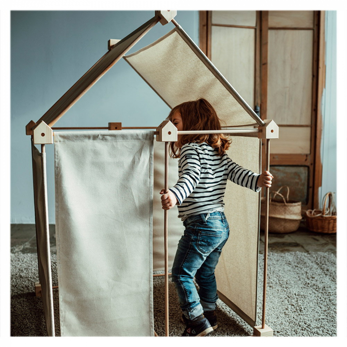 Trigonos START, set modular de constructie, bumbac organic, 4-10 ani [2]