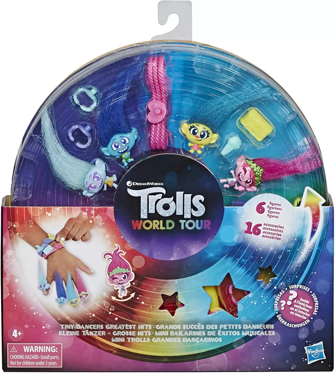 Trolls set 6 figurine micii dansatori, varsta de la 3 ani la 12 ani [1]