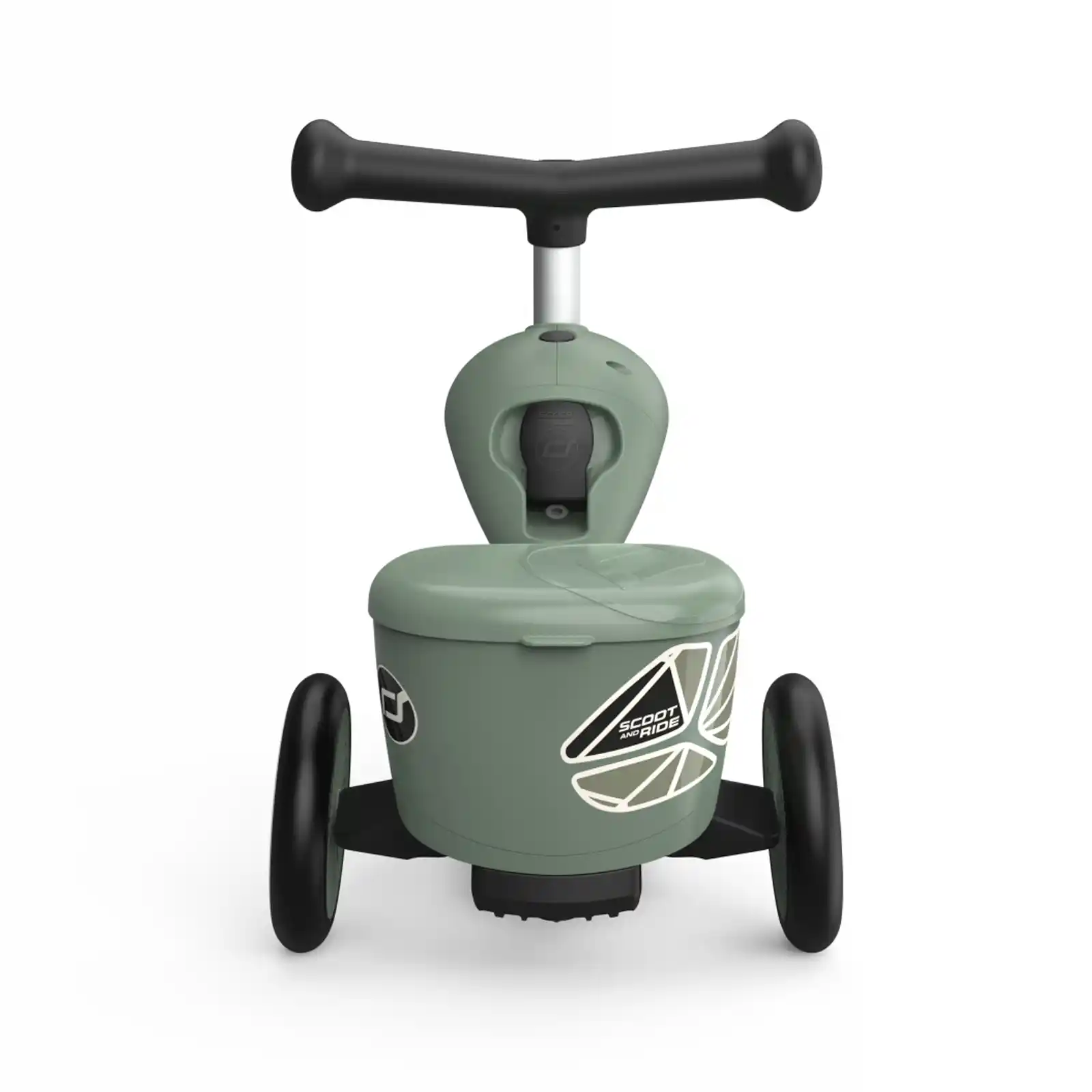 Trotinete copii 1-5 ani, cu scaun, Scoot Ride, HighwayKick 1 Lifestyle Greenlines [7]